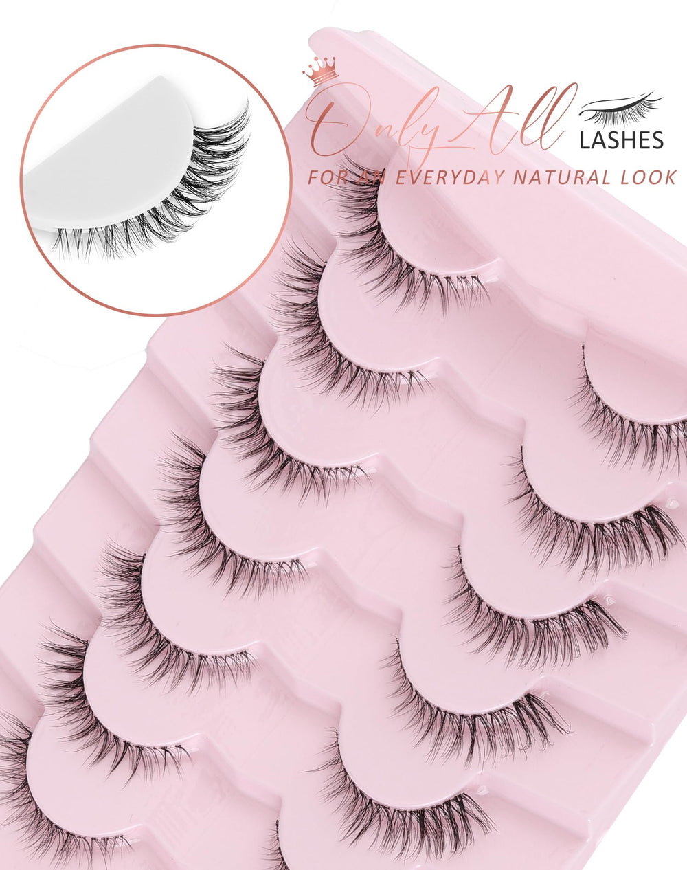 Onlyall pestanas aptas para diferentes formas de ojo y ocasiones