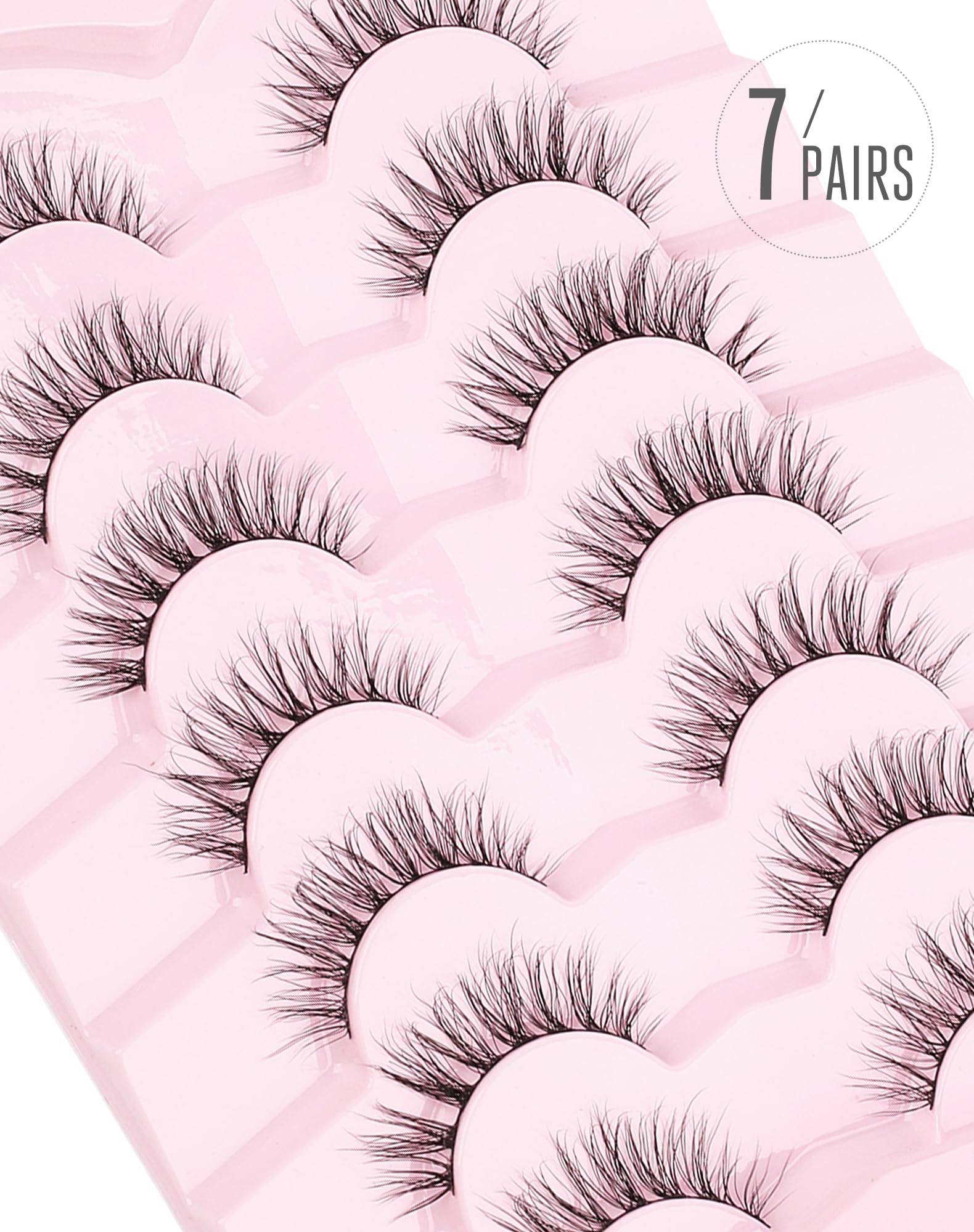 Onlyall Wispy Lashes se ajusta a todas las formas de ojos para mayor precisión.