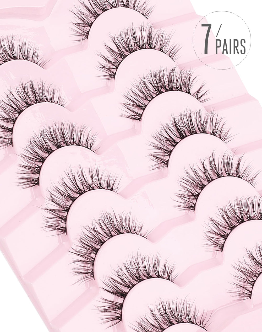 Onlyall Wispy Lashes se ajusta a todas las formas de ojos para mayor precisión.