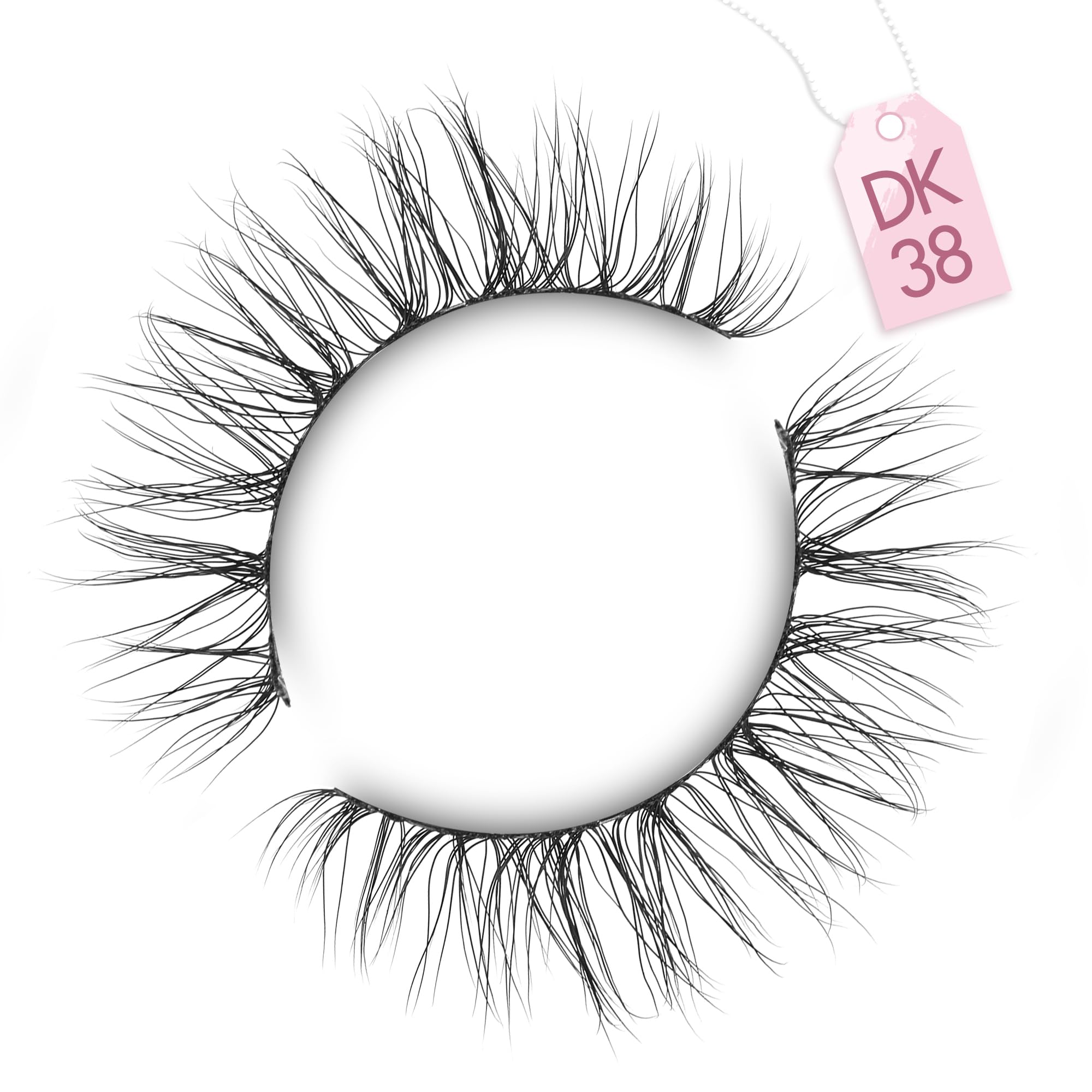 Onlyall Wispy Lashes modelo D-K38 ofrece un resultado natural y elegante.