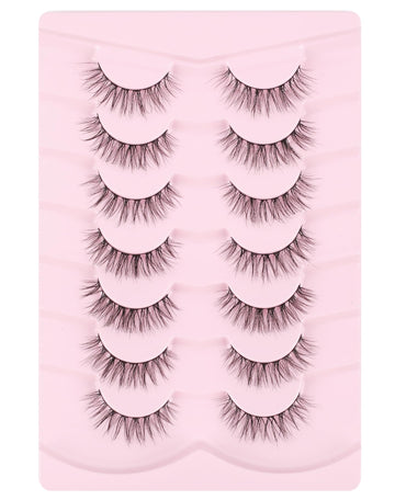 Onlyall Wispy Lashes son reutilizables 15-20 veces con cuidado adecuado.