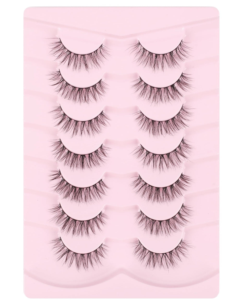 Onlyall Wispy Lashes son reutilizables 15-20 veces con cuidado adecuado.