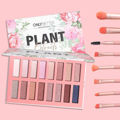 Paleta ONLYBETTER de sombras veganas con 16 colores para looks versátiles.