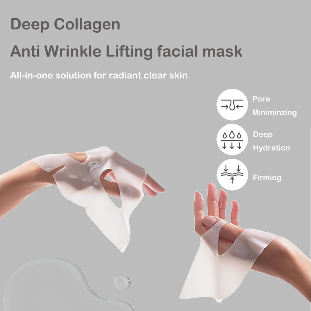 ONMYLOVIN mascarilla colágeno efecto firmeza para piel elástica.