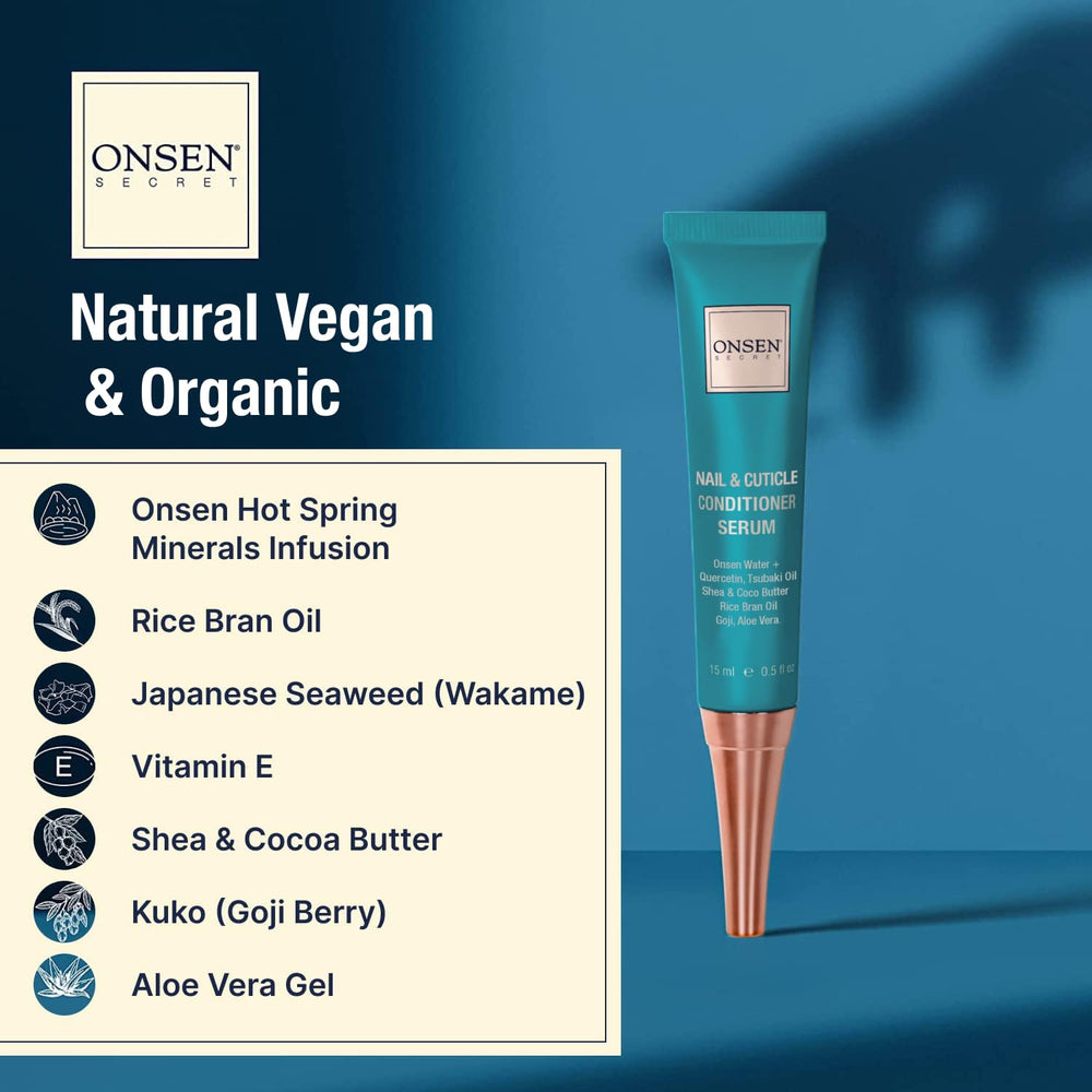 Onsen Secret Brillo Uñas Duradero, acabado radiante tras cada uso