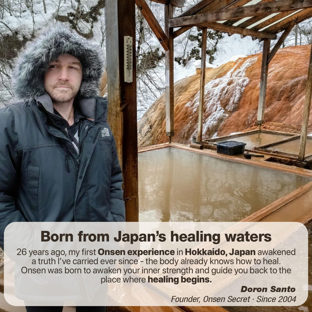 Uso diario y viaje compacto de Onsen Secret sin grasa