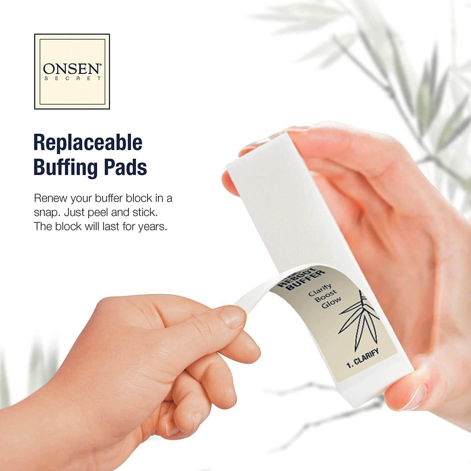 Onsen Secret Lima Uñas Japonesas, limado suave para acabado liso