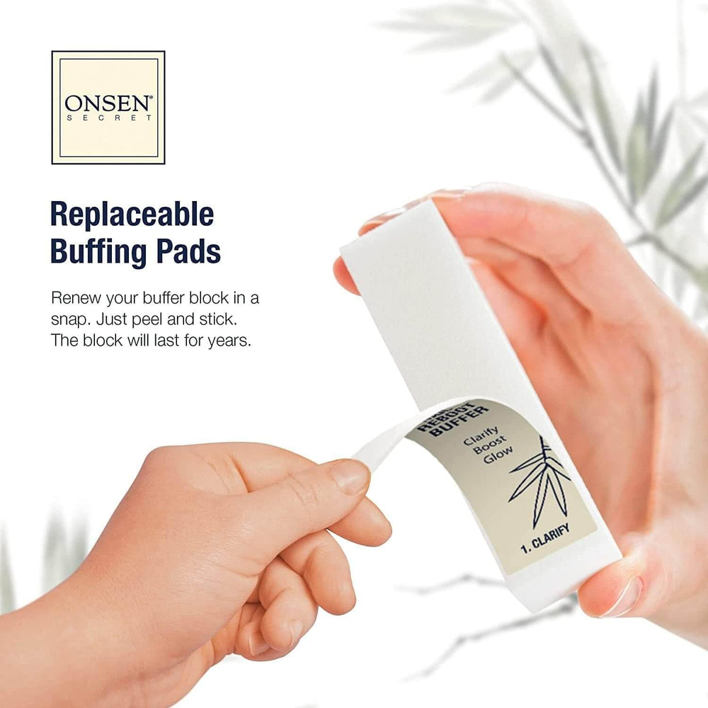 Onsen Secret Lima Uñas Japonesas, limado suave para acabado liso