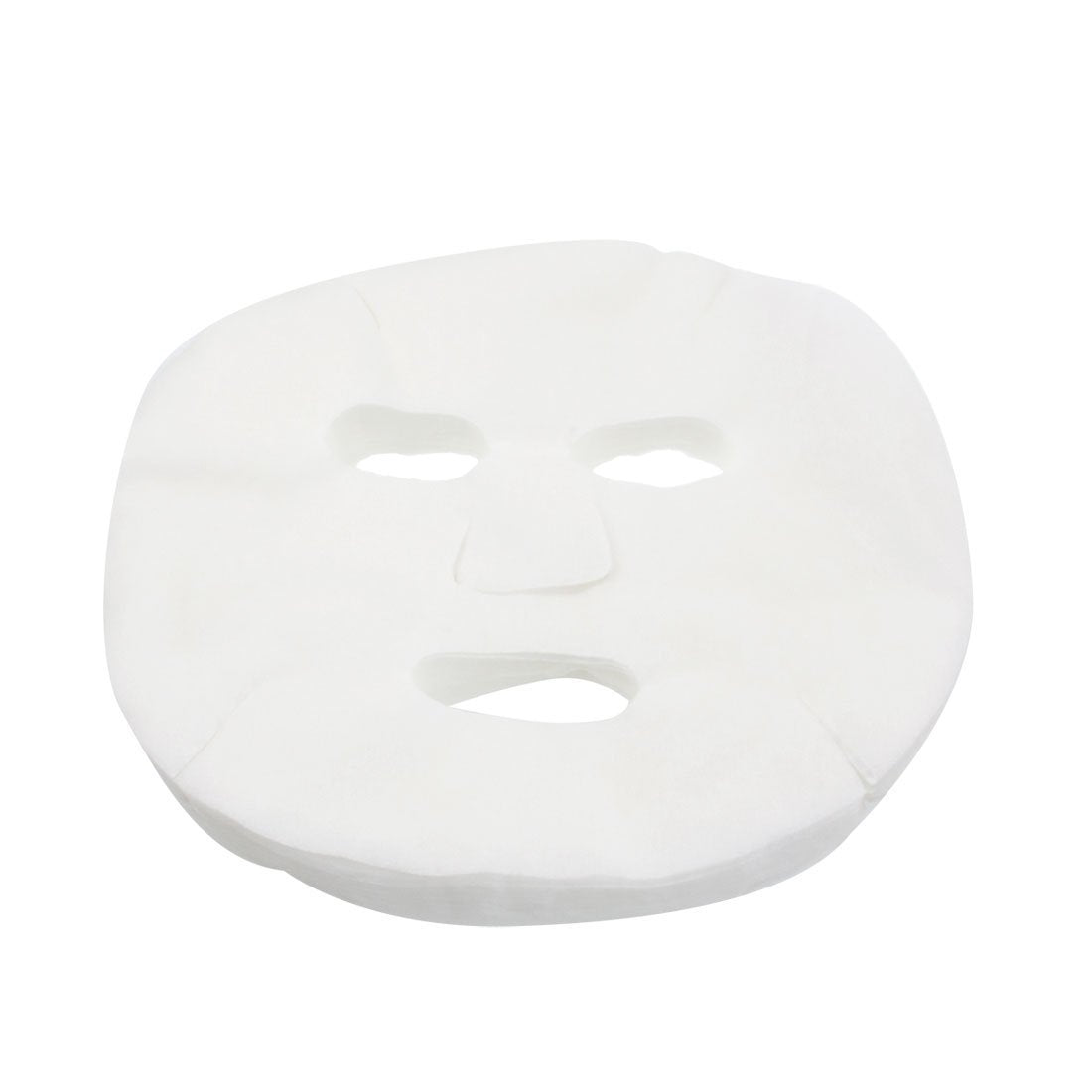 Onwon 100 hojas de mascarilla facial de fibra blanca para cuidado diario.