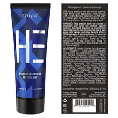 Onyx HE bronceador: aplicación suave para piel hidratada en casa o en cabina
