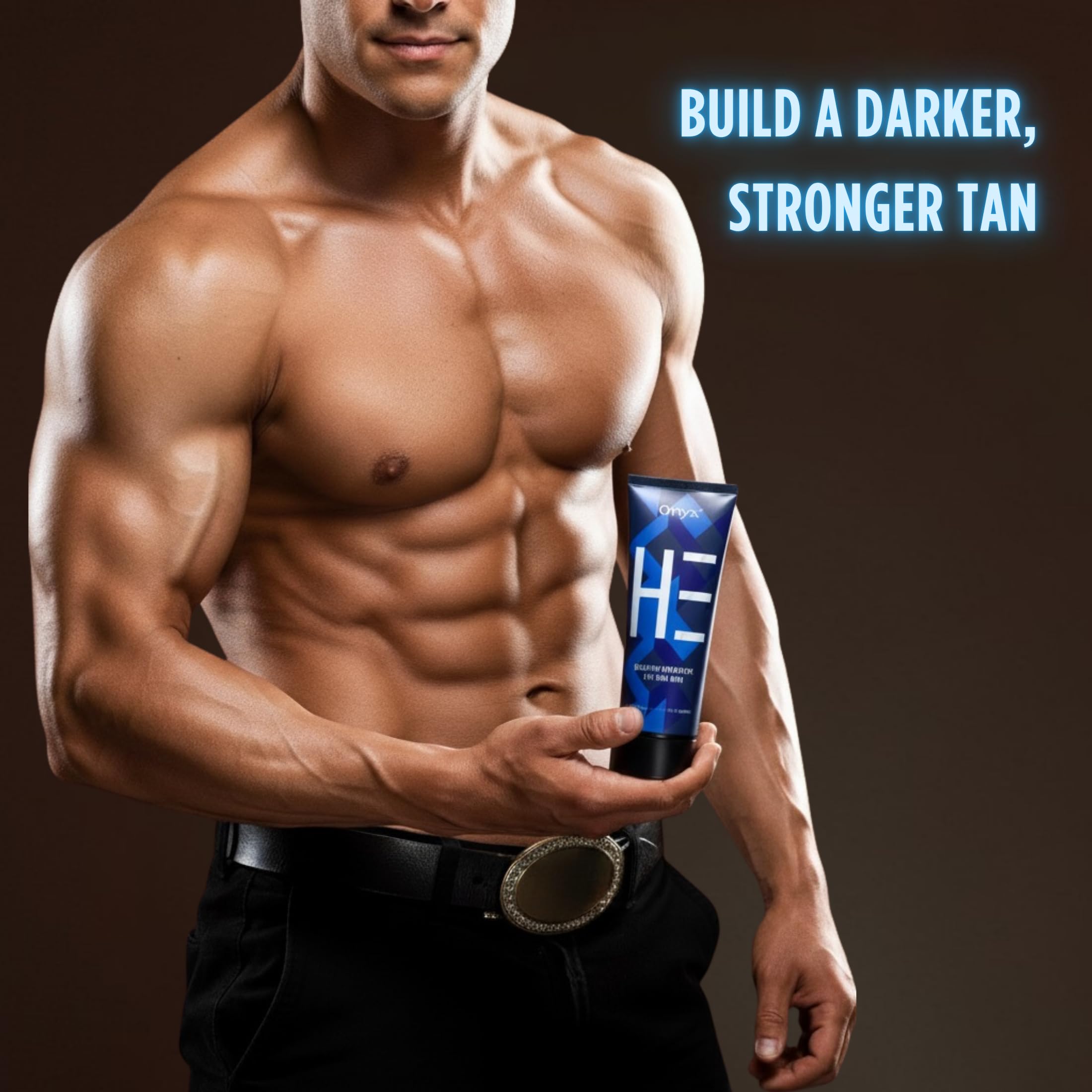 Onyx HE bronceador: definición muscular realzada para un aspecto tonificado