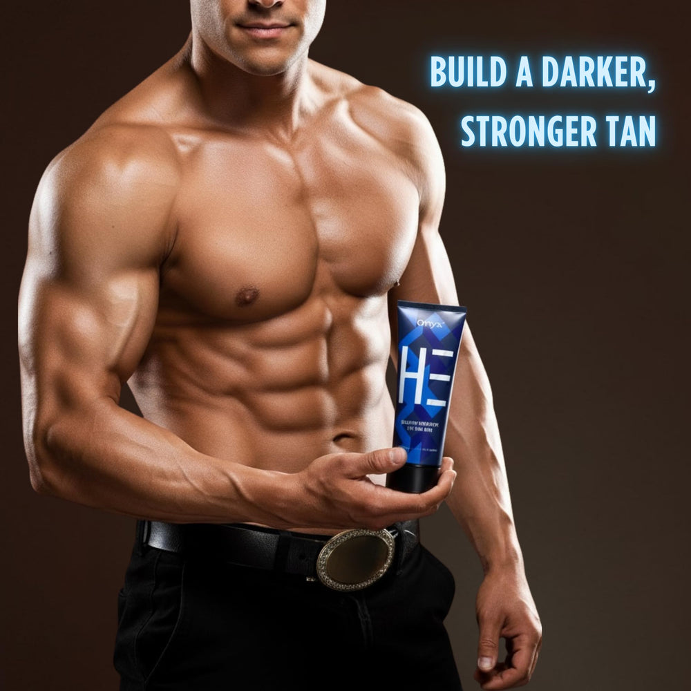 Onyx HE bronceador: definición muscular realzada para un aspecto tonificado