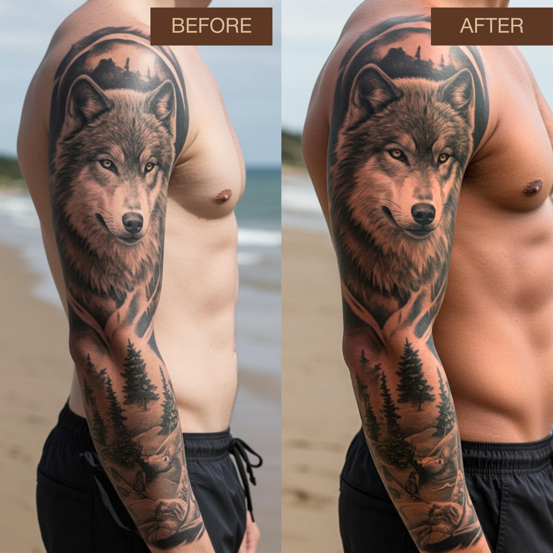 Onyx loción tatuaje nutrición piel para uso diario