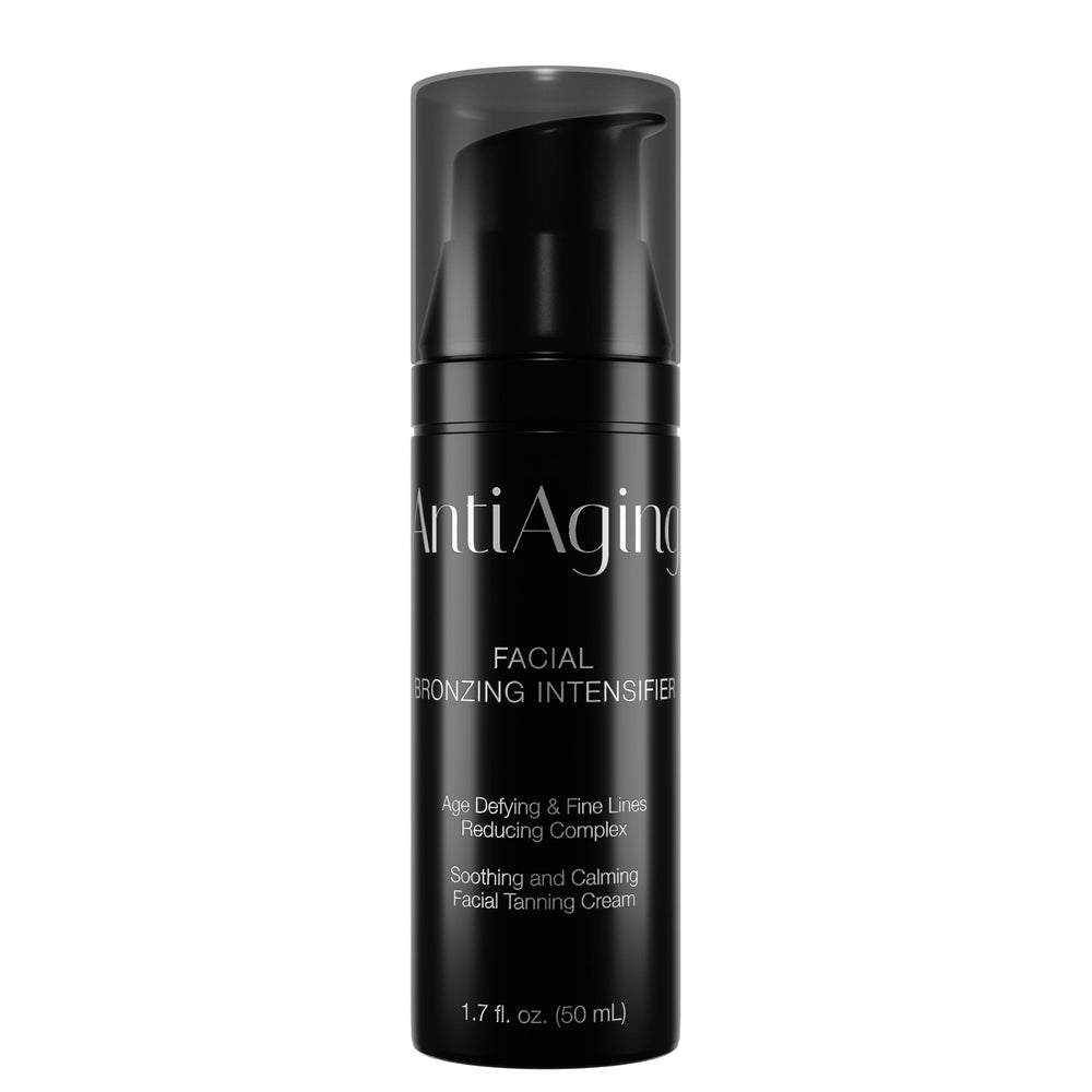 Lotion Onyx pour le visage en solarium: absorption rapide et teint uniforme.