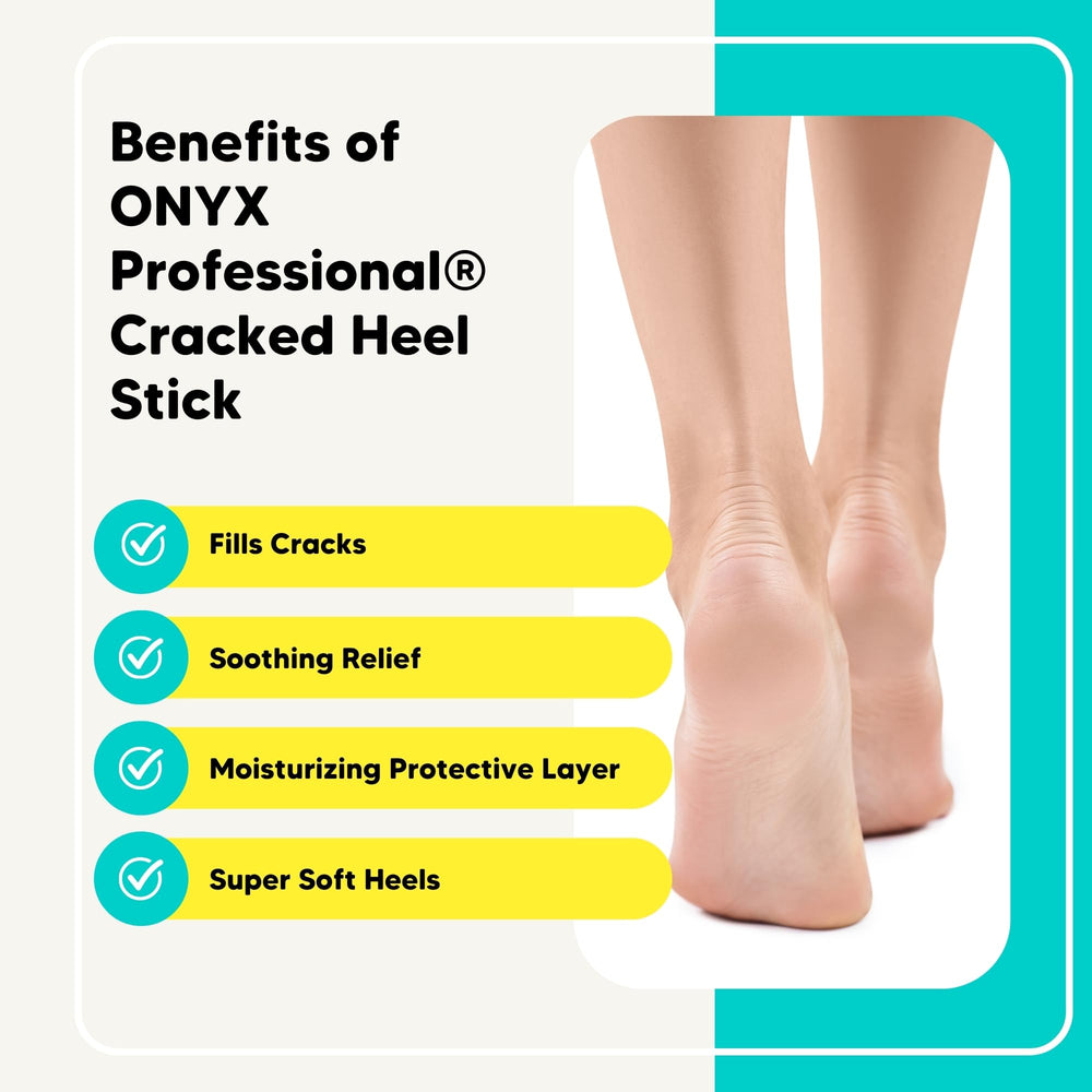 Cuidado de pies compacto de Onyx Professional, ideal para viajar.