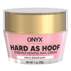 Onyx Professional Hard as Hoof tarro crema cereza almendra fortalece uñas frágiles