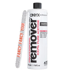 Onyx Professional removedor de esmalte con acetona pura y lima para un acabado limpio