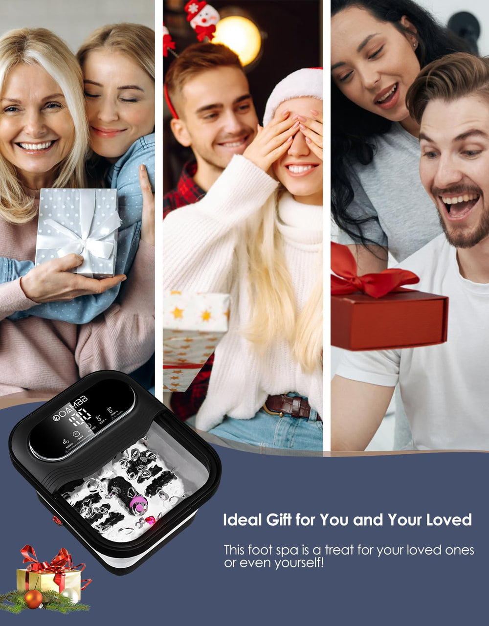 OOAMBB Spa pie ideal para uso doméstico y viajes.