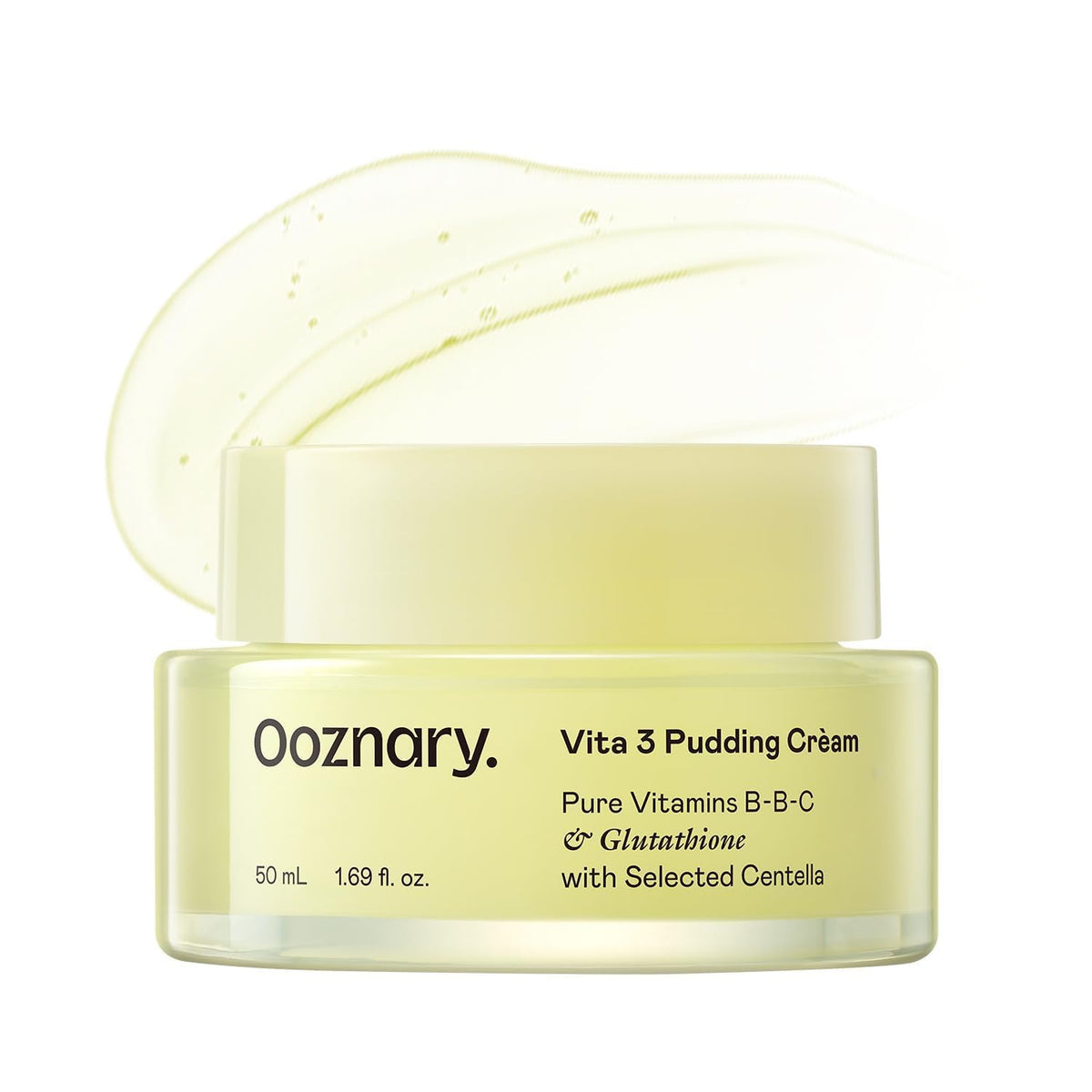 OOZNARY Vita 3 Pudín en frasco, nutrición nocturna para piel radiante.