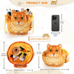 Openhahaha diseño de cabeza de gato 3D elegante y distintivo