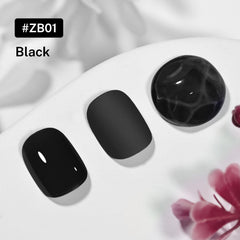OpenLive Esmalte Negro, secado rápido en segundos para retoques.
