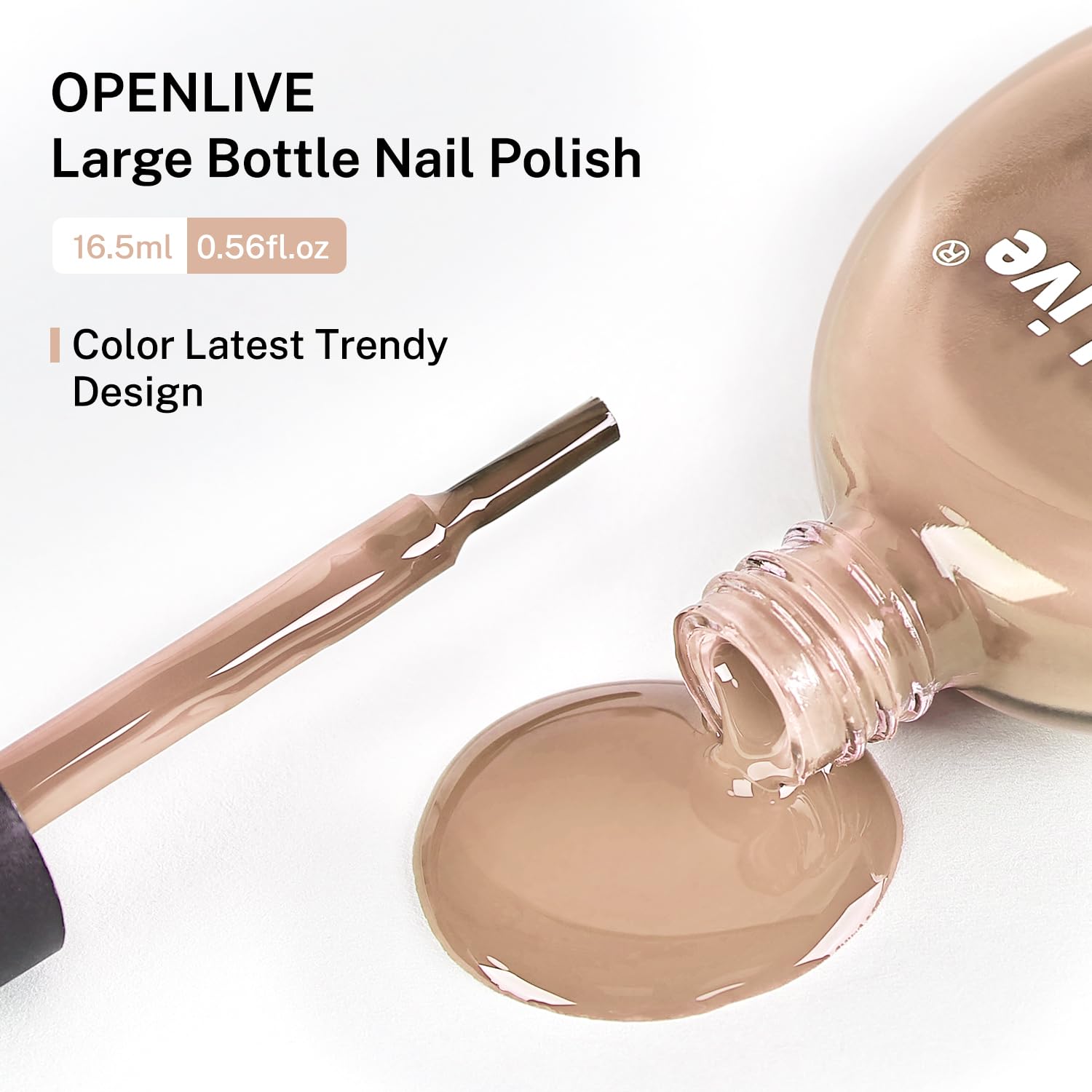 OpenLive Esmalte Nude Pink, regalo ideal para amantes de uñas.