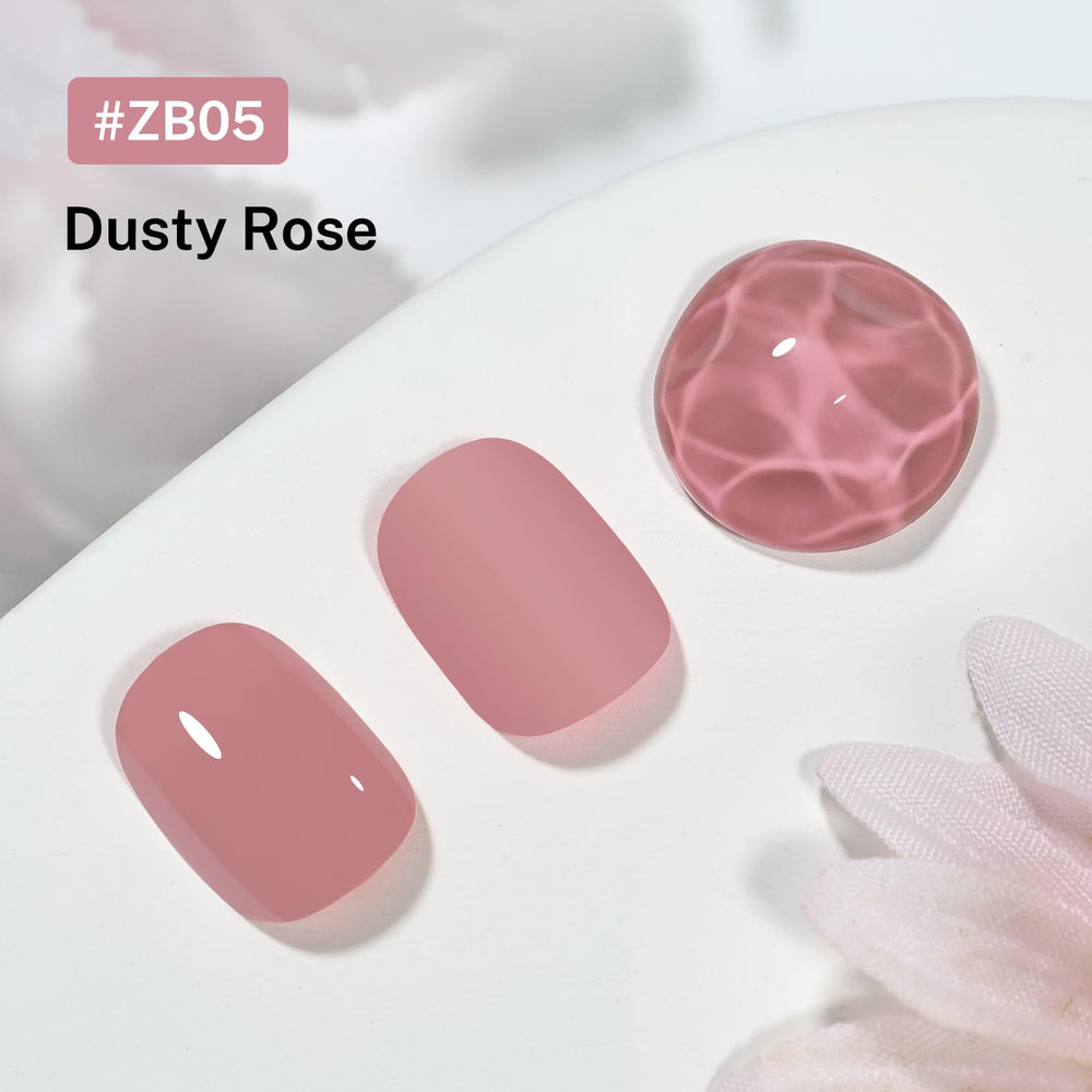 OpenLive Esmalte Uñas Dusty Rose con brocha para aplicación suave.
