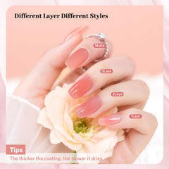 OpenLive esmalte jelly rosa con brillo intenso para uñas radiantes.