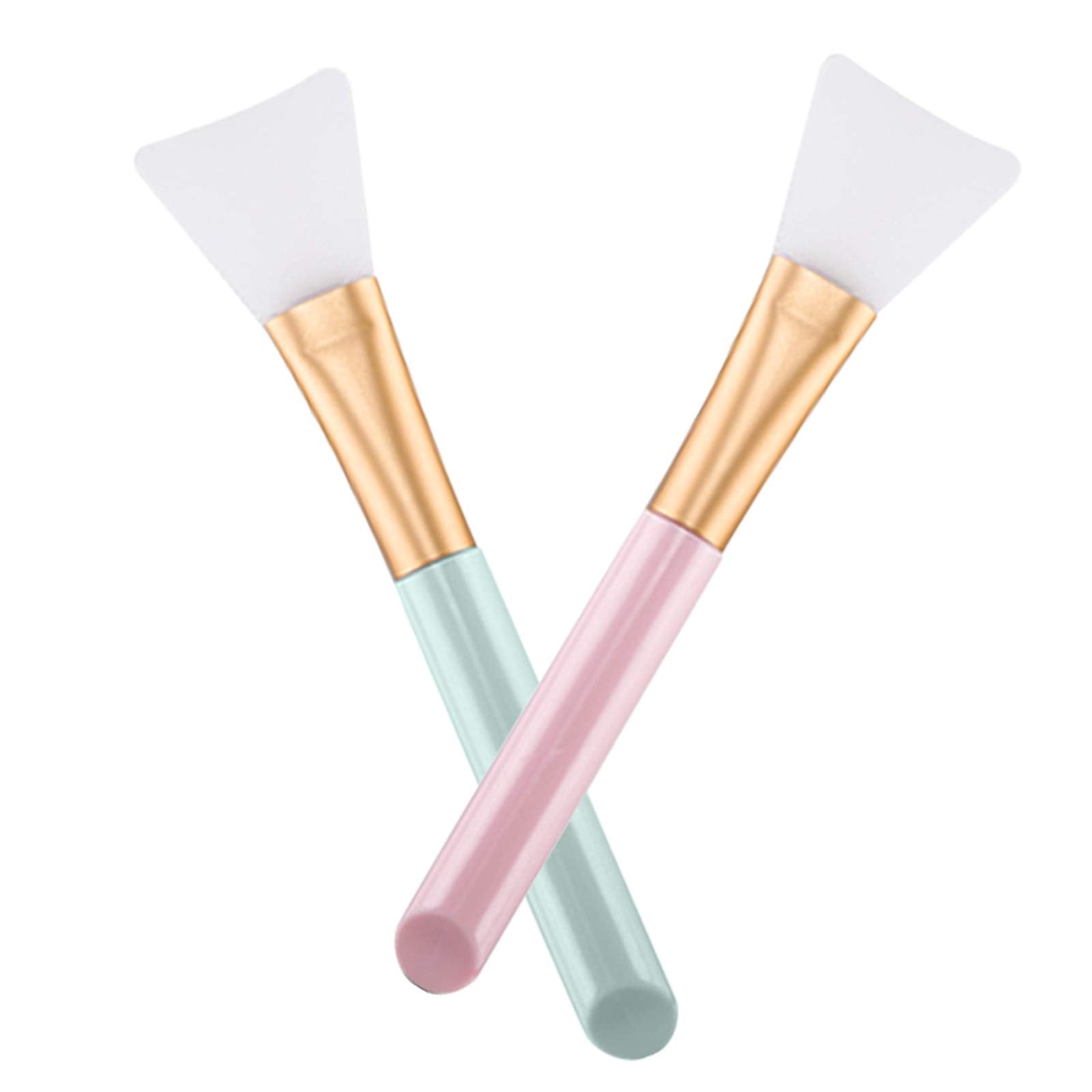 Opiqcey aplicador de mascarilla facial en silicona suave para capas uniformes.