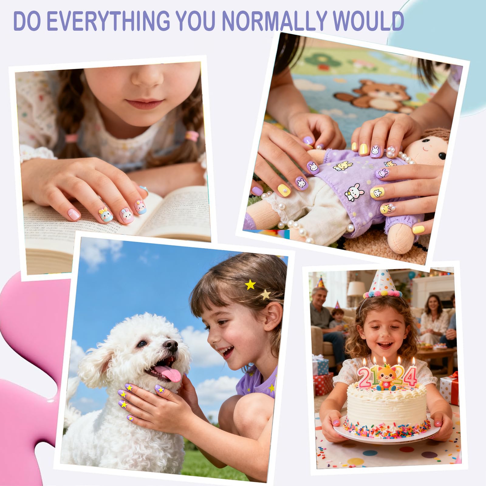 OPkssnails regalo ideal para fiestas y cumpleaños de niñas