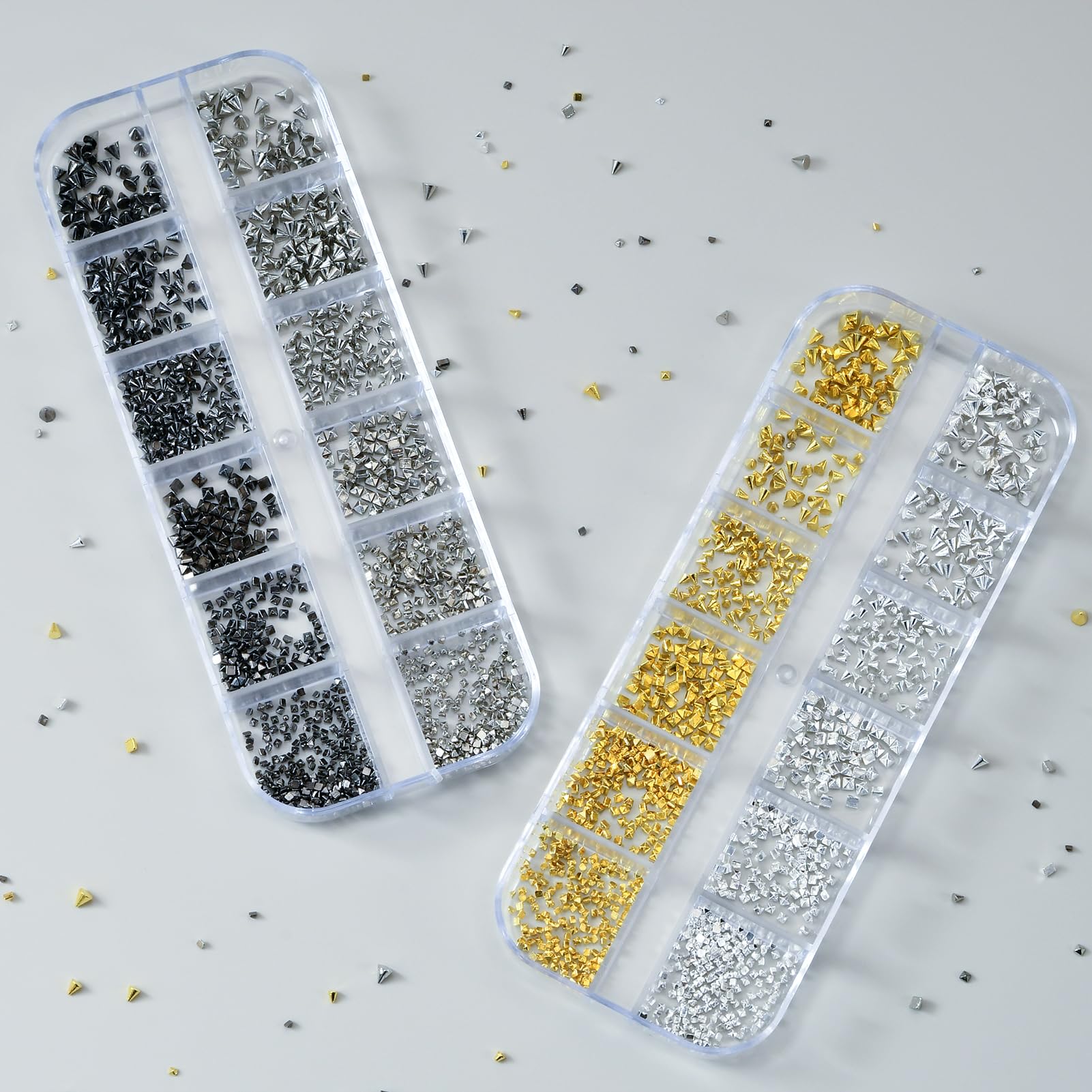 OPMADM charms punk estilo para uñas con vibra rebelde