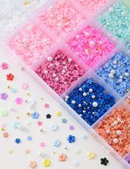 OPMADM perlas flatback para uñas, acabado pulido y elegante