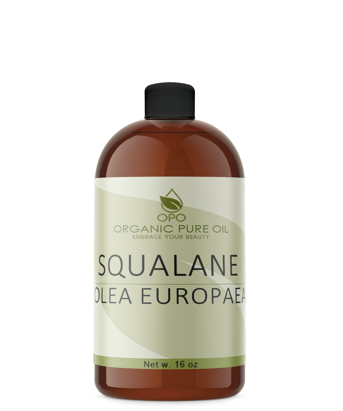 OPO Esqualano: botella de aceite de oliva para hidratación suave.