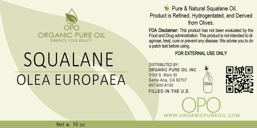 OPO Esqualano: gota para aplicación facial y absorción rápida.