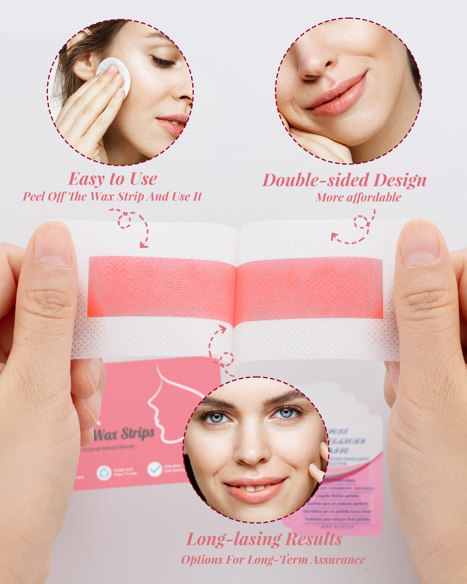 OPOX wax strip activation by hand for quick at‑home waxing