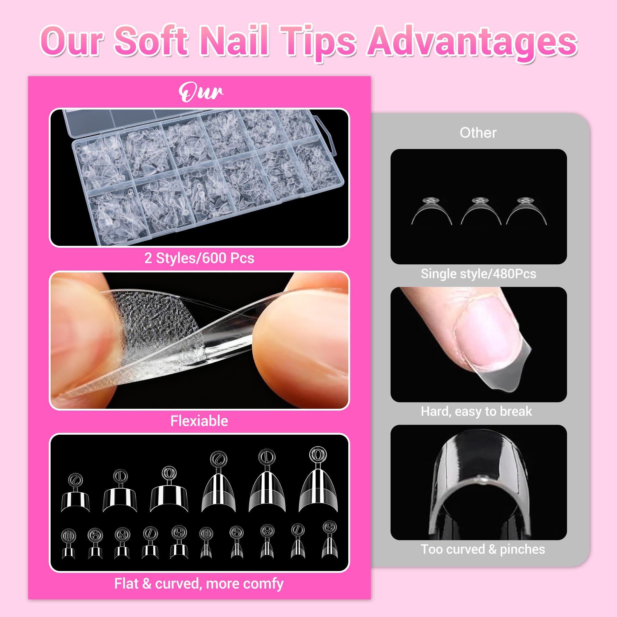 Oquml tips conforman un lienzo transparente para tu creatividad.