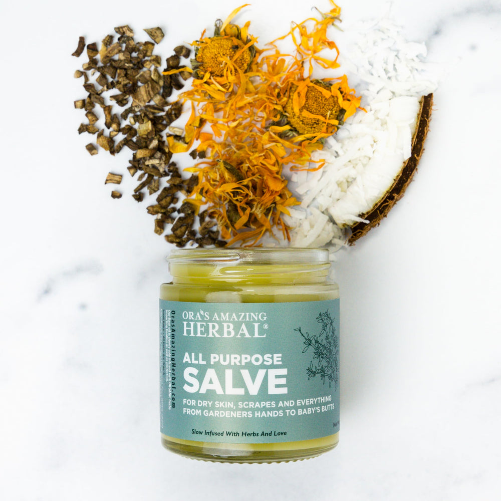 Bocal en verre réutilisable d'Ora's Amazing Herbal, réduction des déchets.