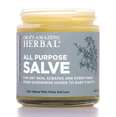 Baume Ora's Amazing Herbal dans un pot de 30 ml, pratique pour les voyages.