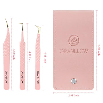 Oranllow pinzas con agarre diamante para mayor control durante la aplicación