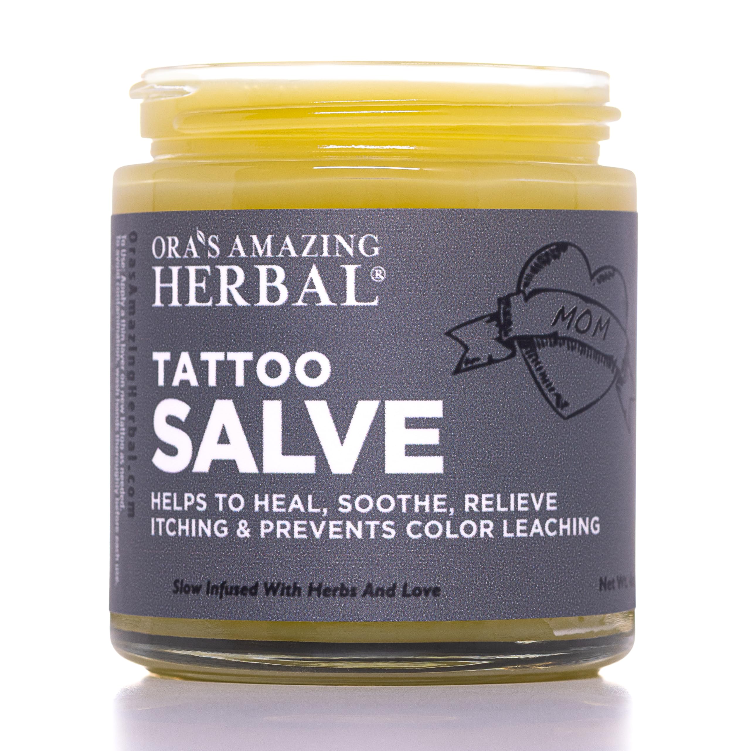 Ora's Amazing Herbal baume tatouage pot – soin apaisant pour nouvelle encre