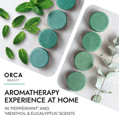 Orca Beauty ingredientes con aceites esenciales para spa en casa.
