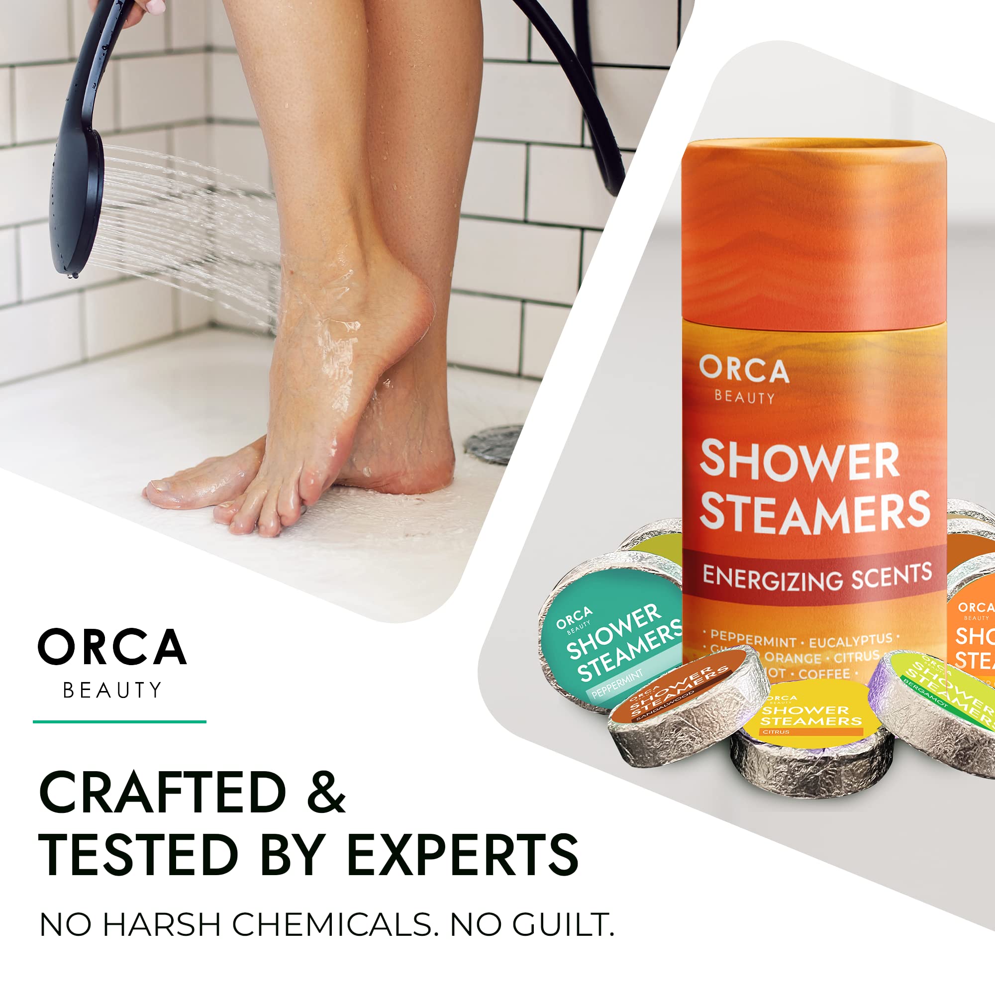 Orca Beauty jengibre-naranja: energía mental y renovación suave.