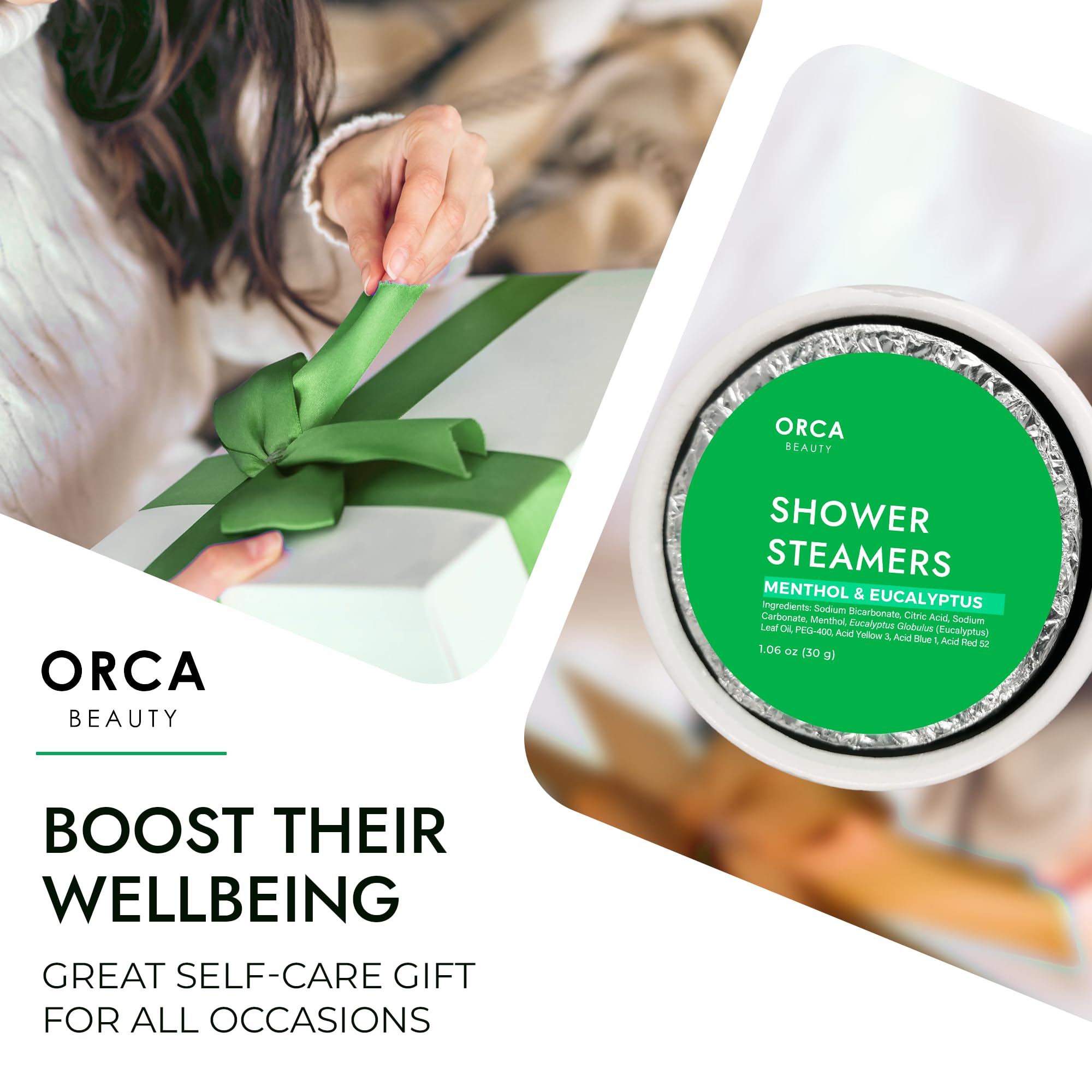 Orca Beauty aceites esenciales naturales para aromaterapia en la ducha