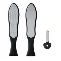 OrchidJewel 3en1, lado grueso para eliminar durezas de pies con eficacia.