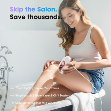 Oreeth IPL depilación de bikini con precisión.
