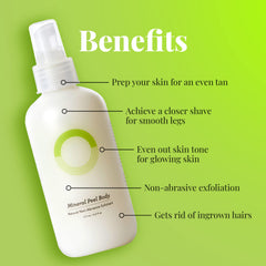 ORG exfoliante corporal aloe enriquecido suaviza la piel e hidrata