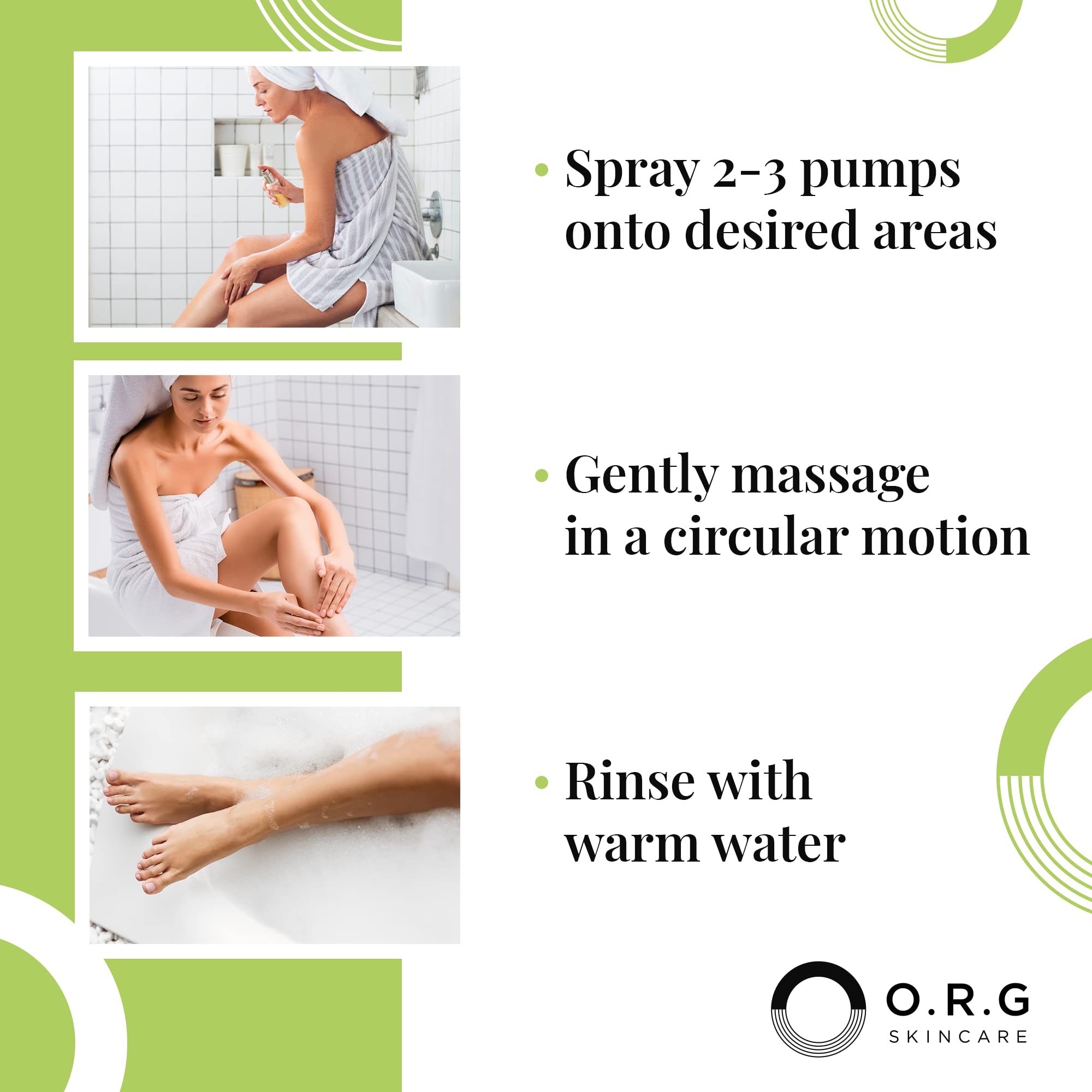 ORG exfoliante corporal elaborado en eeuu con ingredientes naturales sin alcohol