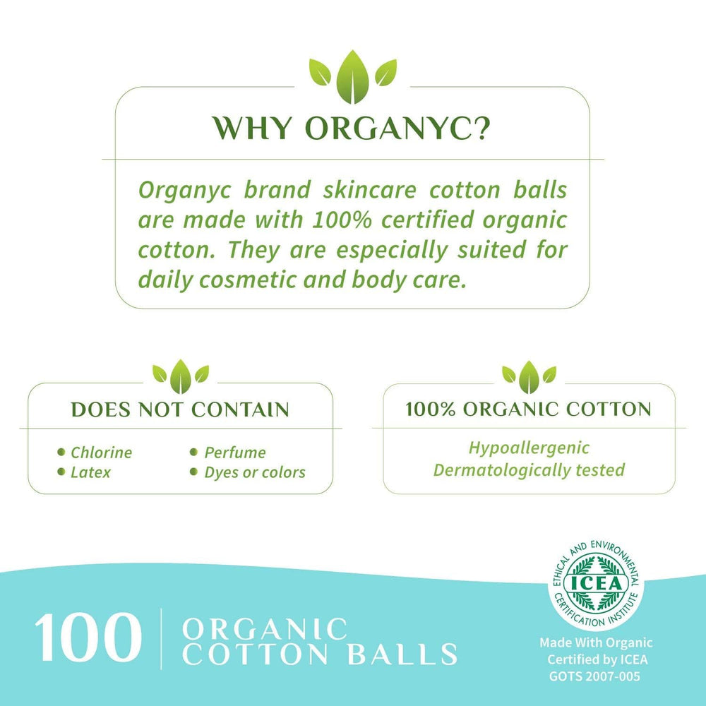 Organyc algodón orgánico certificado como opción responsable para piel sensible.