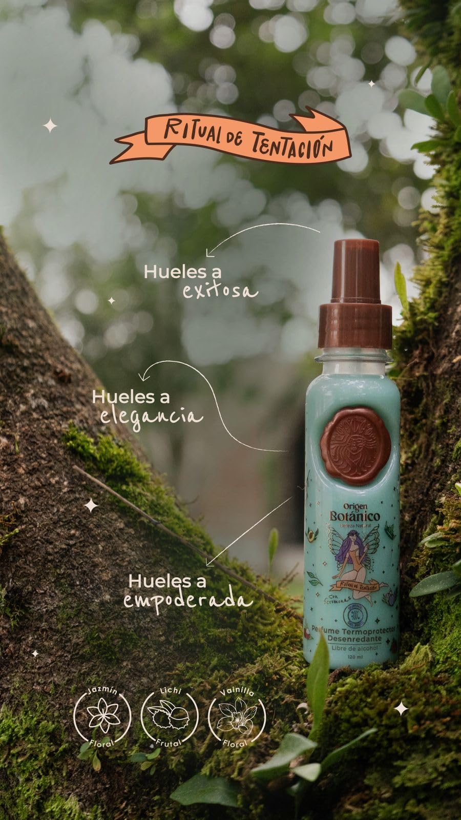 Origen Botánico Protección Solar Cabello: protege frente a la radiación y factores ambientales.