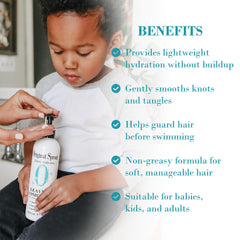 Original Sprout Acondicionador sin enjuague ligero sobre cabello seco, suaviza y controla el frizz.
